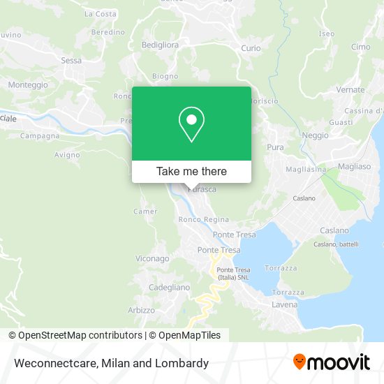 Weconnectcare map