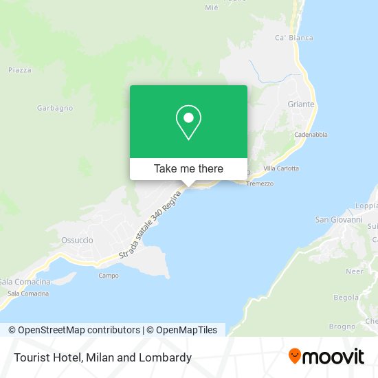 Tourist Hotel map