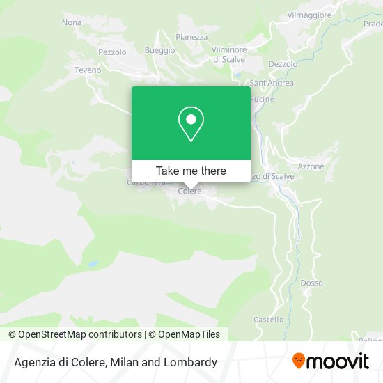 Agenzia di Colere map