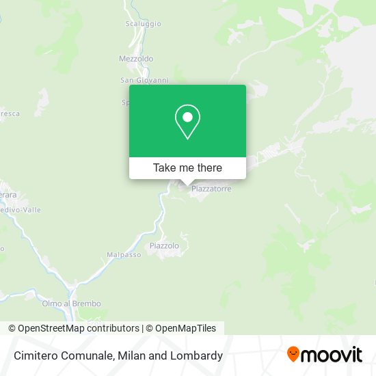 Cimitero Comunale map