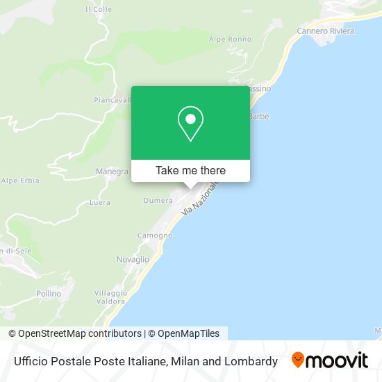 Ufficio Postale Poste Italiane map