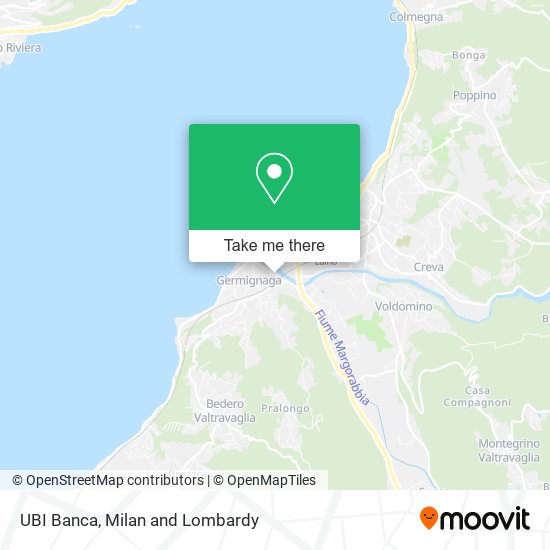 UBI Banca map