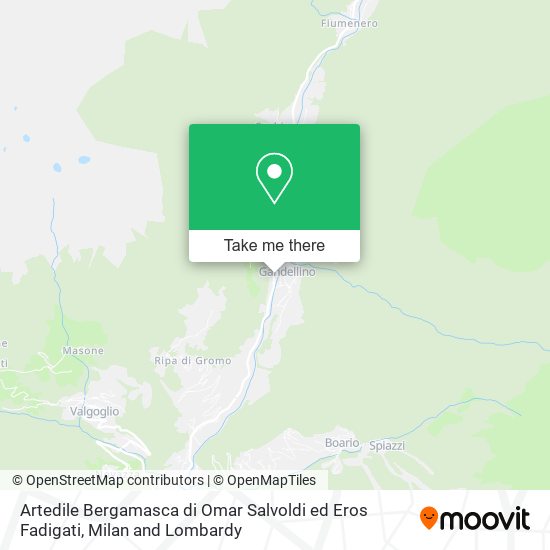 Artedile Bergamasca di Omar Salvoldi ed Eros Fadigati map