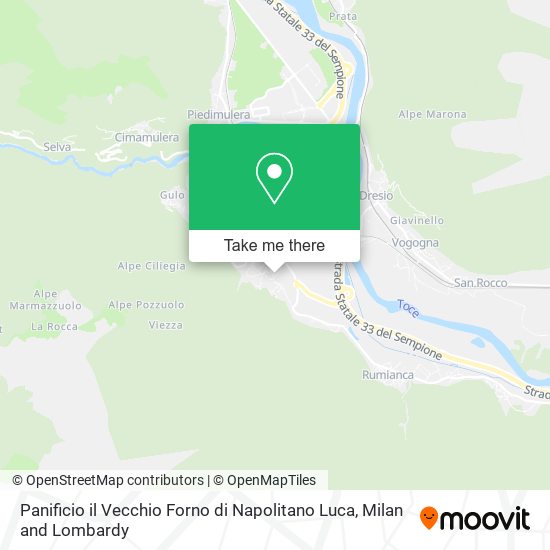 Panificio il Vecchio Forno di Napolitano Luca map