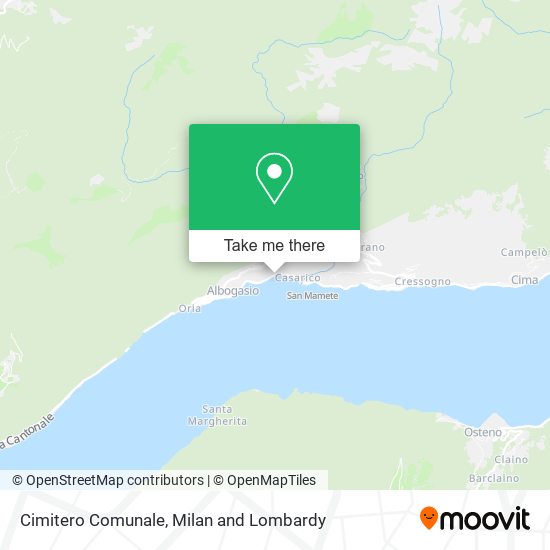 Cimitero Comunale map