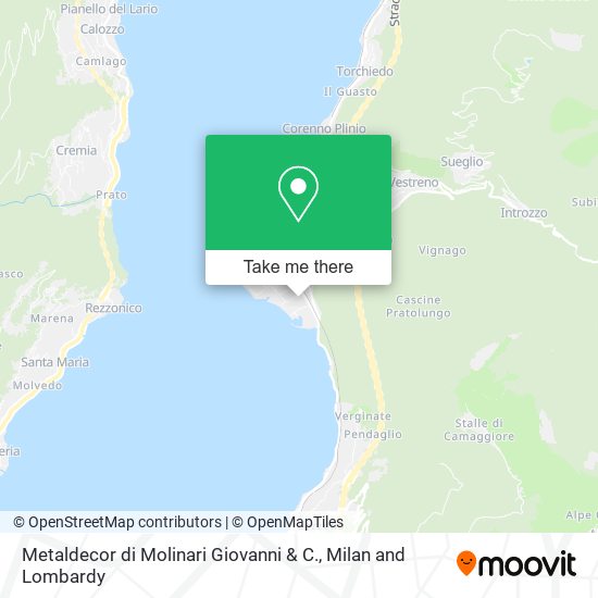 Metaldecor di Molinari Giovanni & C. map