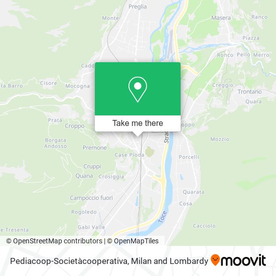 Pediacoop-Societàcooperativa map