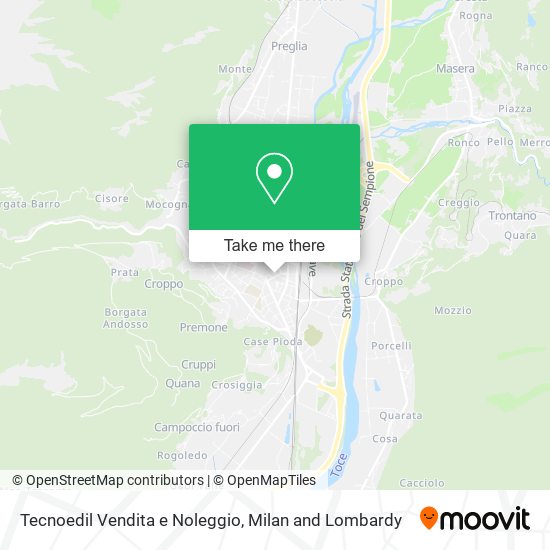 Tecnoedil Vendita e Noleggio map