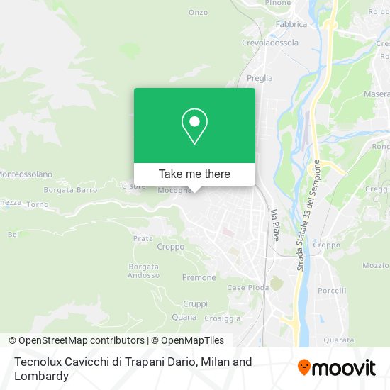 Tecnolux Cavicchi di Trapani Dario map