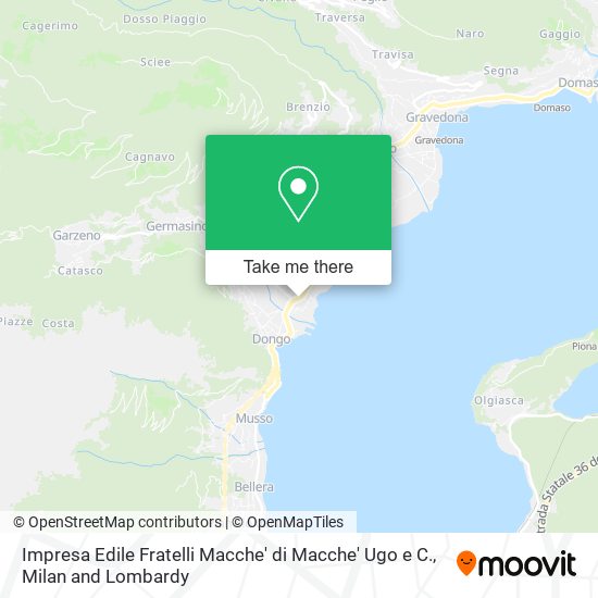 Impresa Edile Fratelli Macche' di Macche' Ugo e C. map