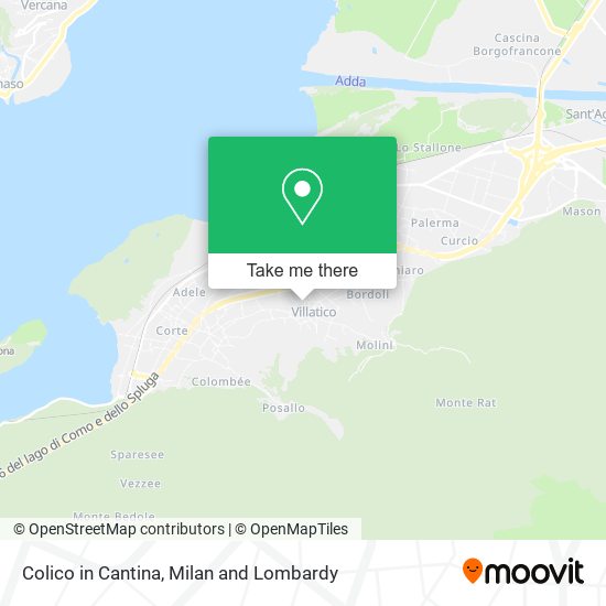 Colico in Cantina map