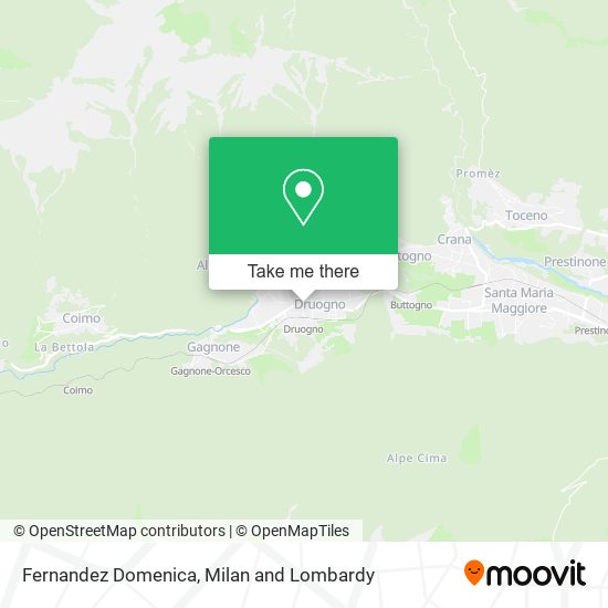 Fernandez Domenica map