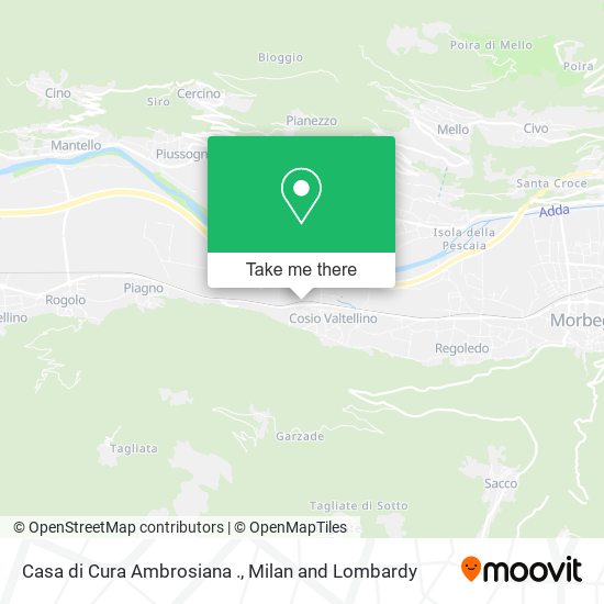 Casa di Cura Ambrosiana . map