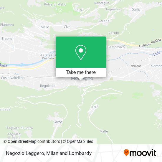 Negozio Leggero map