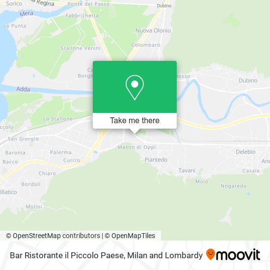 Bar Ristorante il Piccolo Paese map