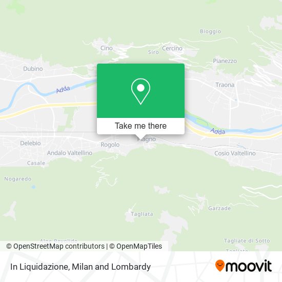 In Liquidazione map