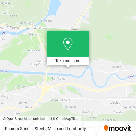 Rubiera Special Steel . map