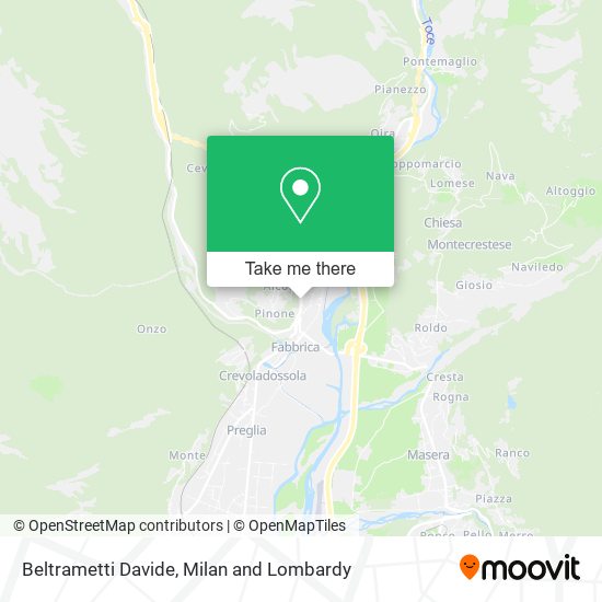 Beltrametti Davide map