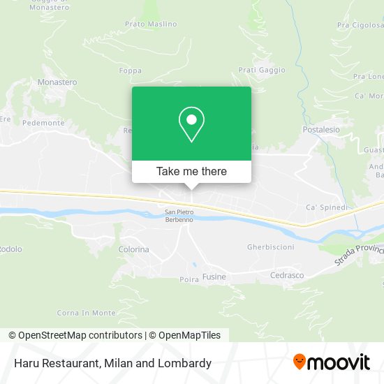 Haru Restaurant map