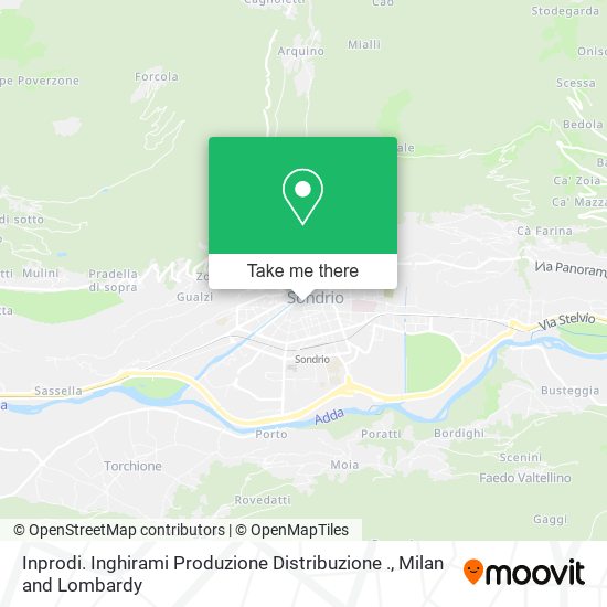 Inprodi. Inghirami Produzione Distribuzione . map