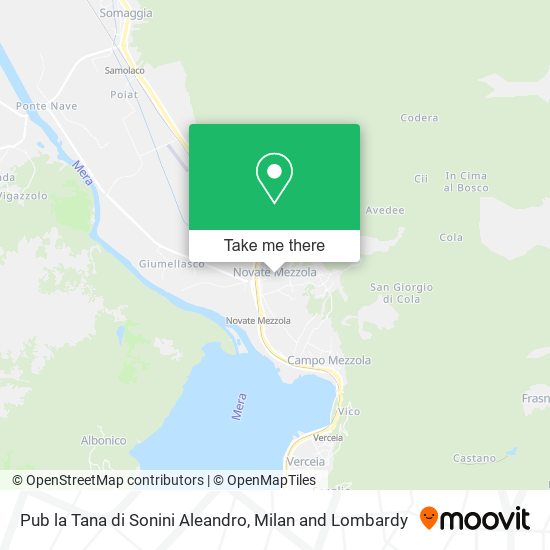 Pub la Tana di Sonini Aleandro map