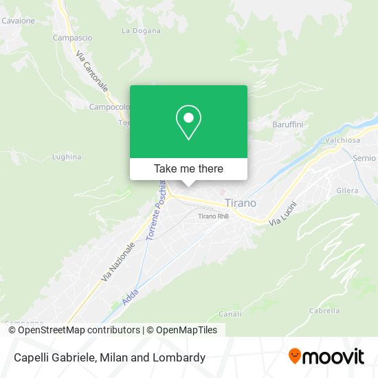Capelli Gabriele map