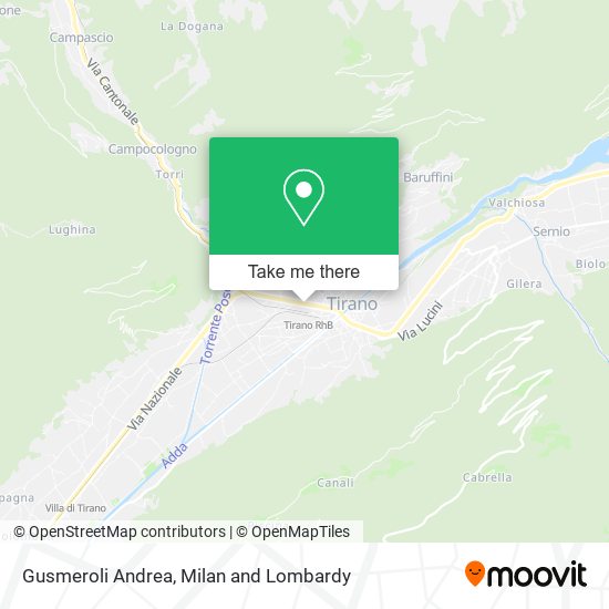 Gusmeroli Andrea map