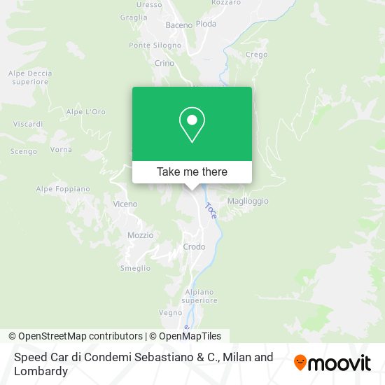 Speed Car di Condemi Sebastiano & C. map