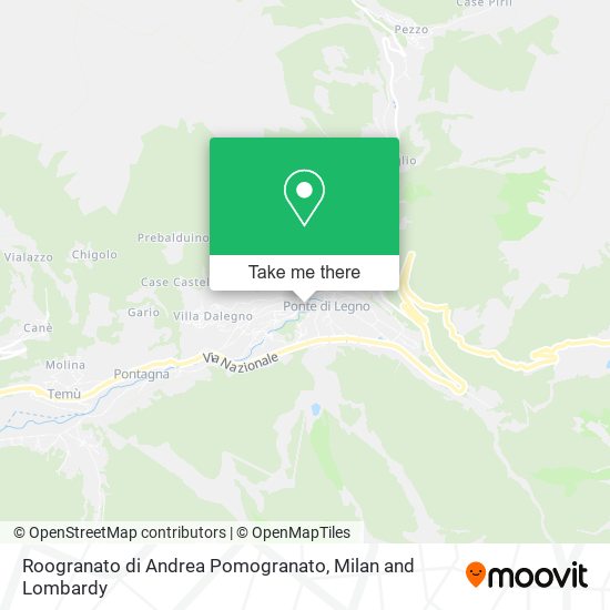 Roogranato di Andrea Pomogranato map