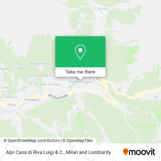Alpi Casa di Riva Luigi & C. map