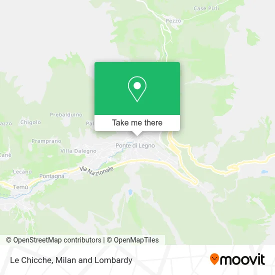 Le Chicche map