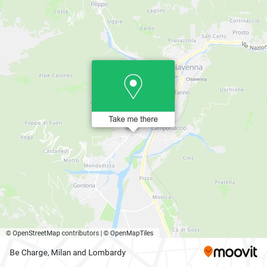 Be Charge map