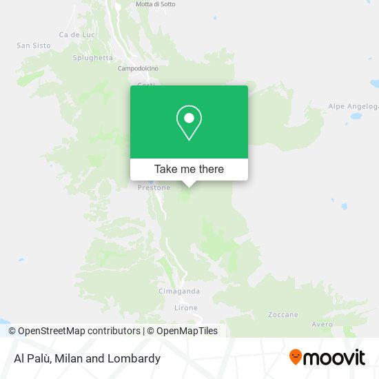 Al Palù map
