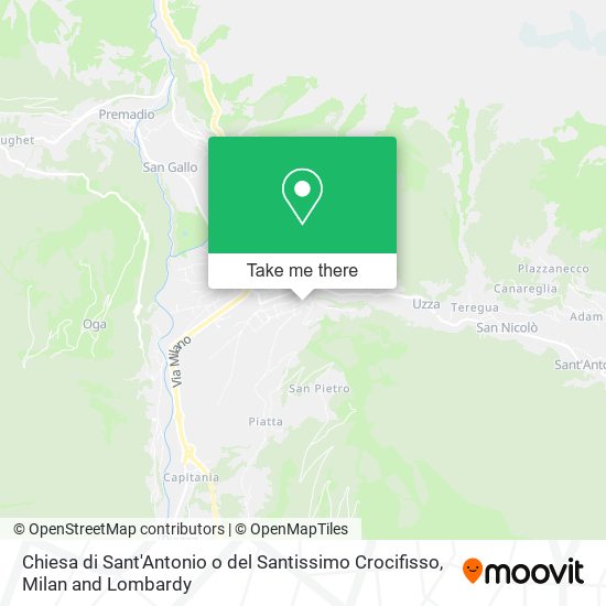 Chiesa di Sant'Antonio o del Santissimo Crocifisso map