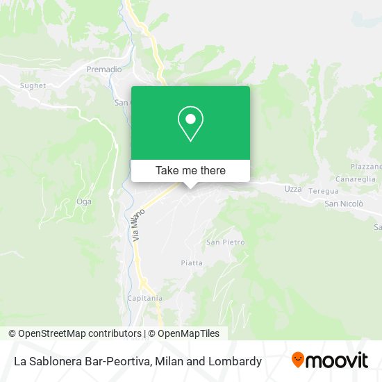 La Sablonera Bar-Peortiva map
