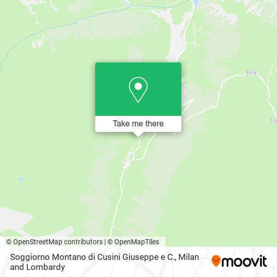 Soggiorno Montano di Cusini Giuseppe e C. map