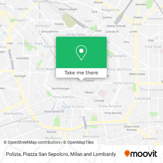 Polizia, Piazza San Sepolcro map