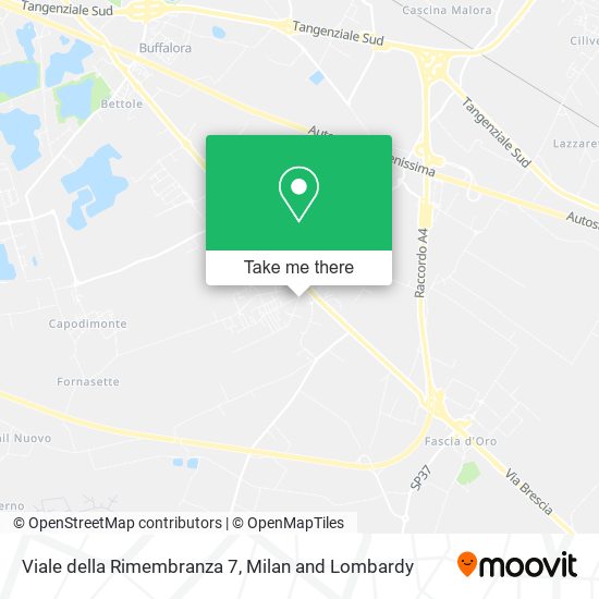 Viale della Rimembranza  7 map