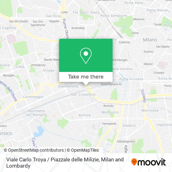 Viale Carlo Troya / Piazzale delle Milizie map