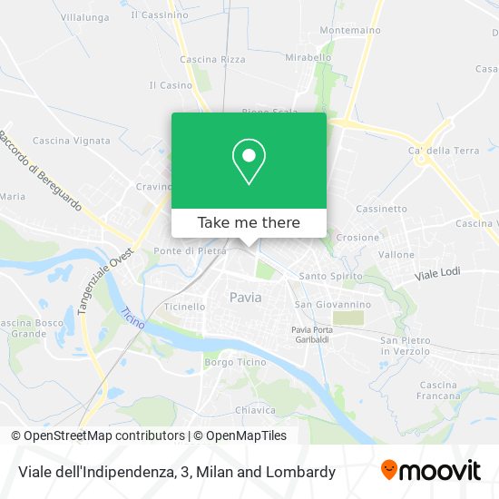 Viale dell'Indipendenza, 3 map