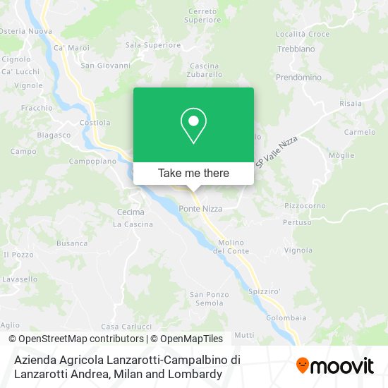 Azienda Agricola Lanzarotti-Campalbino di Lanzarotti Andrea map