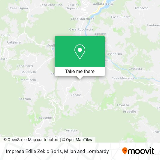 Impresa Edile Zekic Boris map