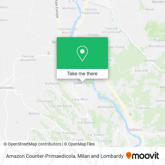 Amazon Counter-Primaedicola map