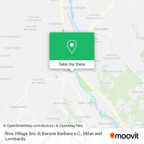 Riva Village Snc di Barone Barbara e C. map