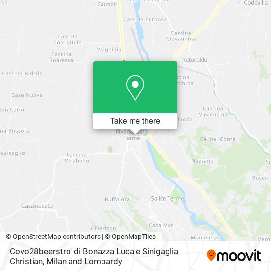 Covo28beerstro' di Bonazza Luca e Sinigaglia Christian map