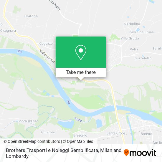Brothers Trasporti e Noleggi Semplificata map