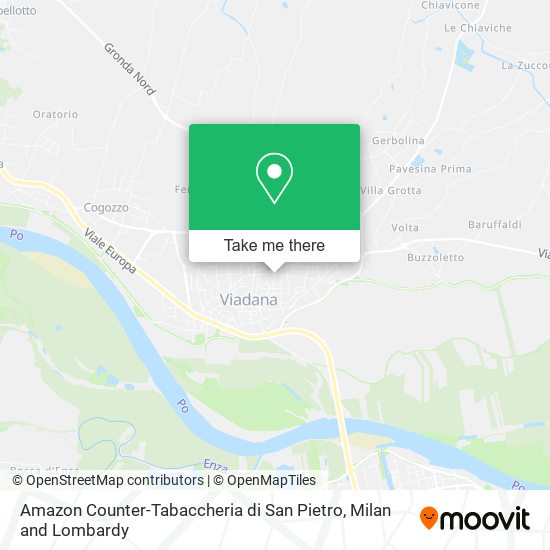 Amazon Counter-Tabaccheria di San Pietro map