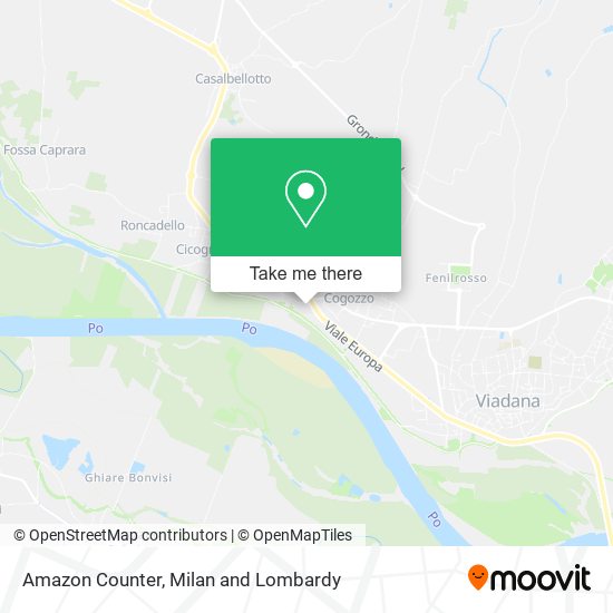 Amazon Counter map