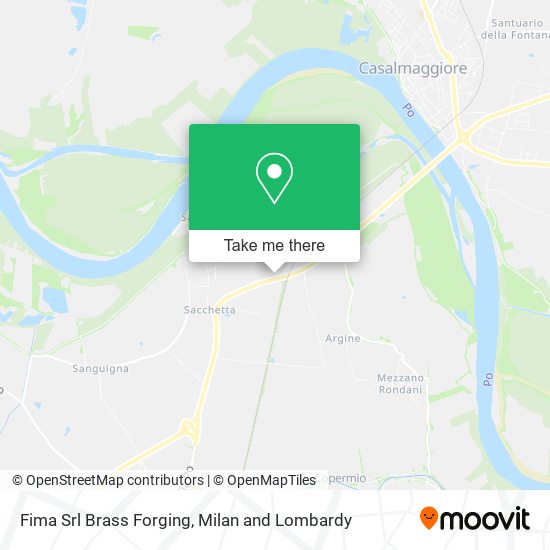 Fima Srl Brass Forging map