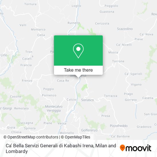 Ca' Bella Servizi Generali di Kabashi Irena map